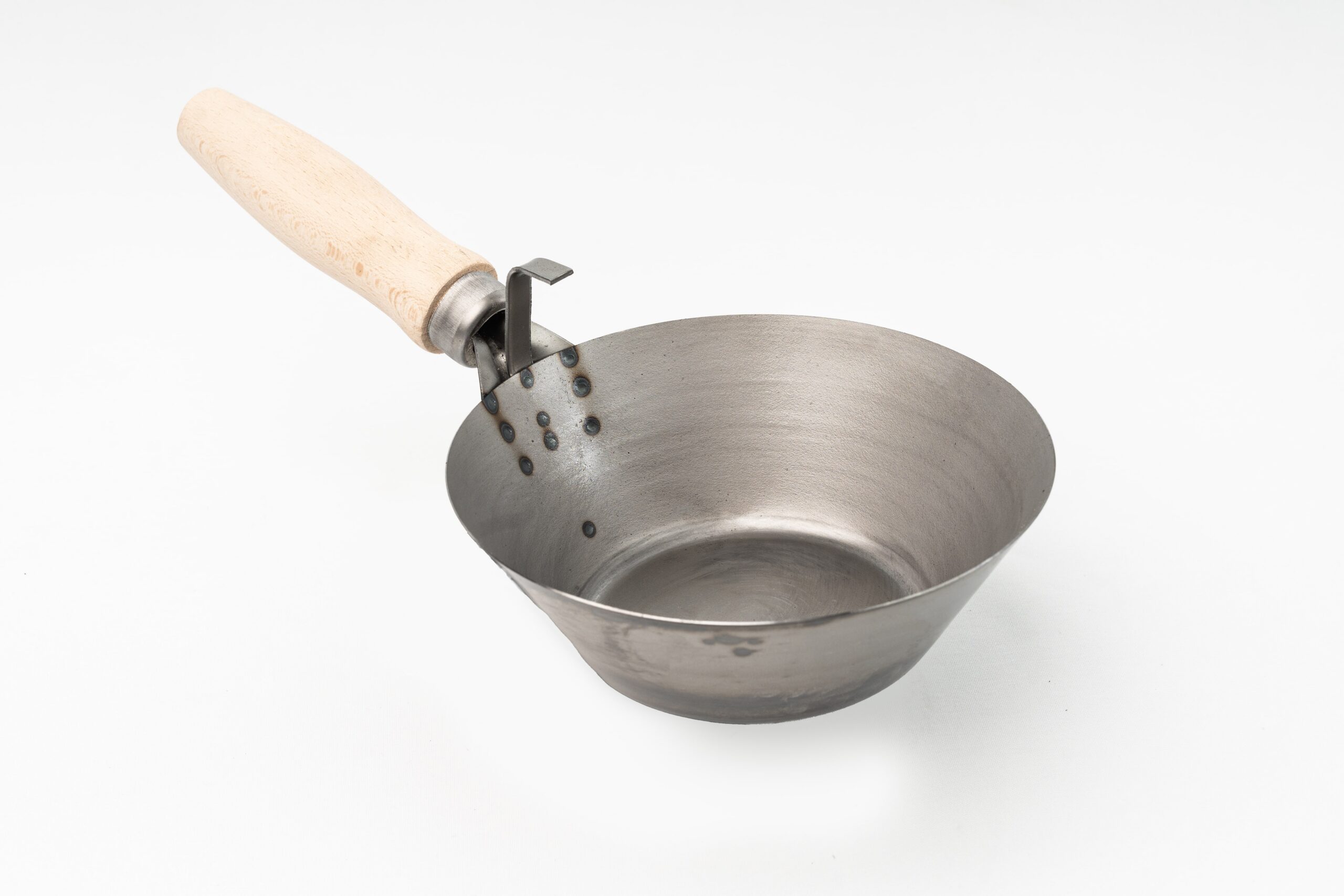Kőműves serpenyő 160 mm-es acél